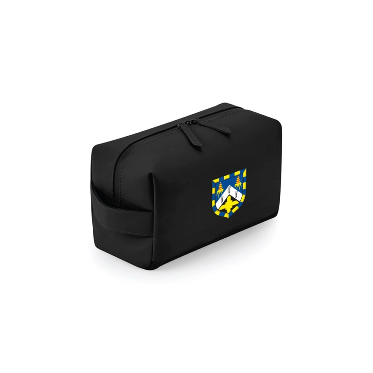 QMU - TOILETRY BAG - BLACK