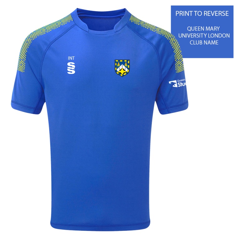 QMU - Dual Games Shirt - Royal - Unisex Fit