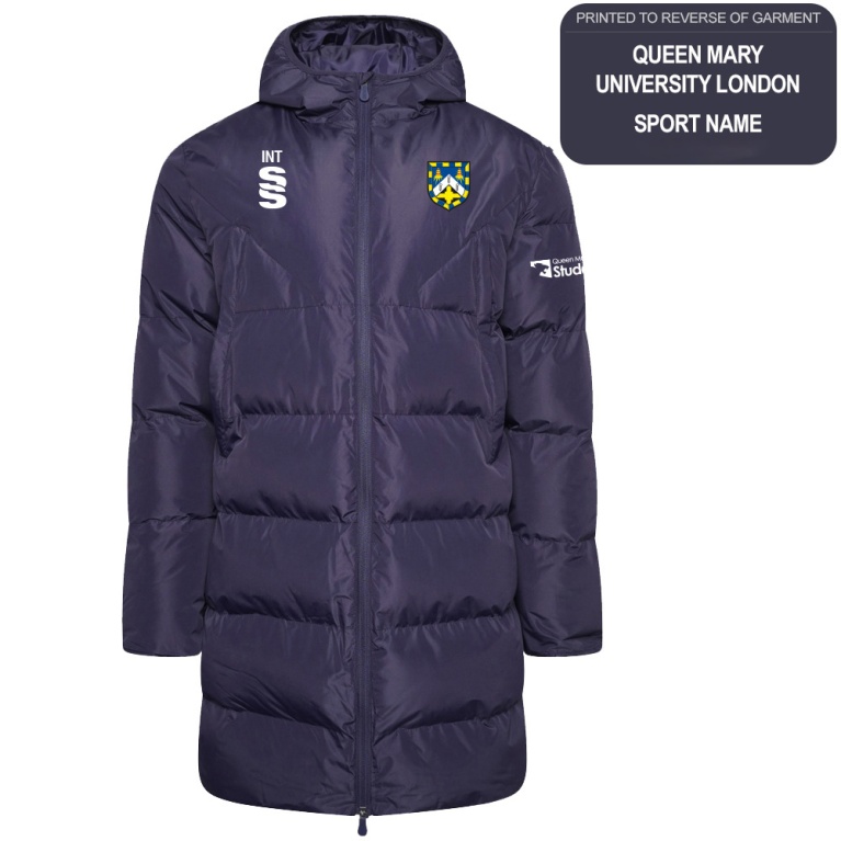 QMU - Active Long Padded Jacket - Unisex Fit