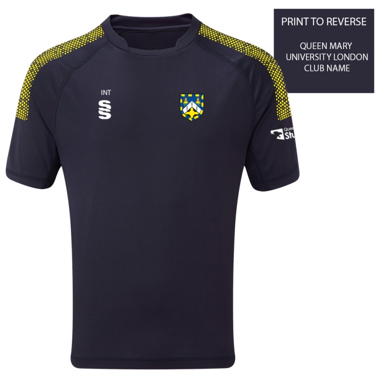QMU - Dual Games Shirt - Navy - Unisex Fit