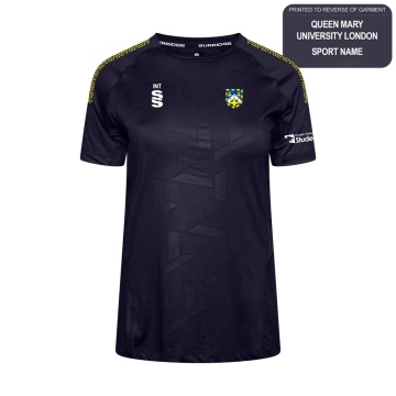 QMU - Impact T-Shirt - Navy - Women's Fit