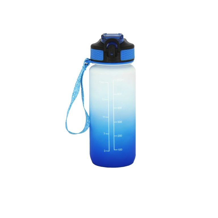 QMU - WATER BOTTLE-600ml Blue