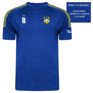QMU - Training Shirt - Royal - Unisex Fit