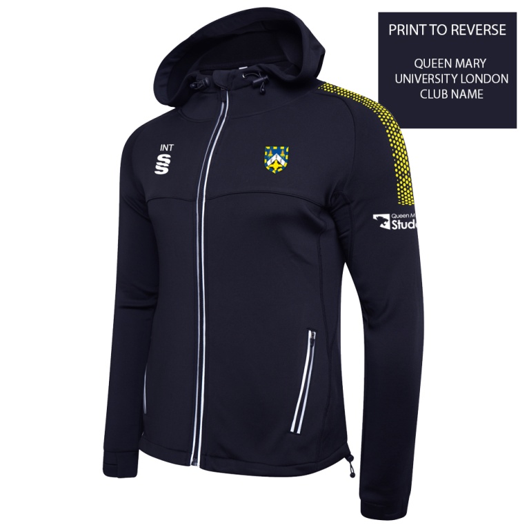 QMU - Full Zip Hoody - Navy - Unisex Fit