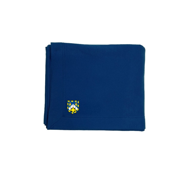 QMU - Heavy Blend Fleece Stadium Blanket - Navy