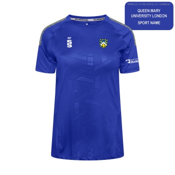 QMU - Impact T-Shirt - Royal - Women's Fit