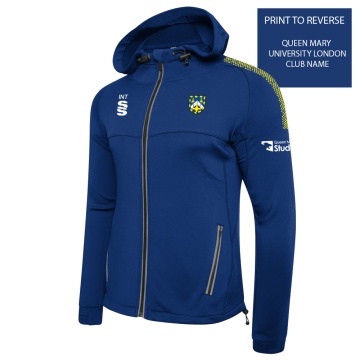 QMU - Full Zip Hoody - Royal - Unisex Fit