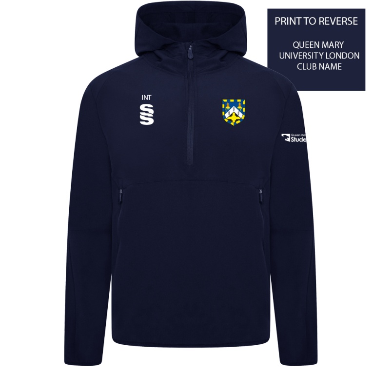 QUM - 1/4 Zip Hoodie / Rain Jacket