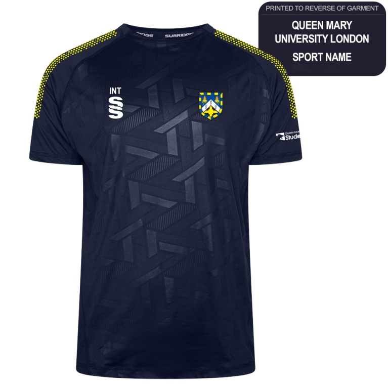 QMU - Impact T-Shirt - Navy - Unisex Fit